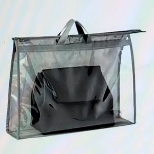Dust-proof Transparent Storage Bag. Keep your precious purses organized.